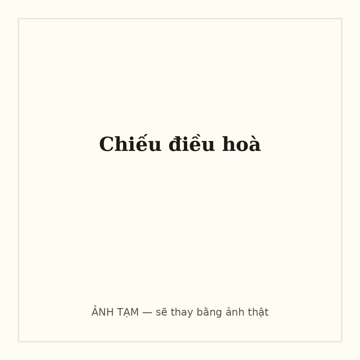 Chiếu điều hoà