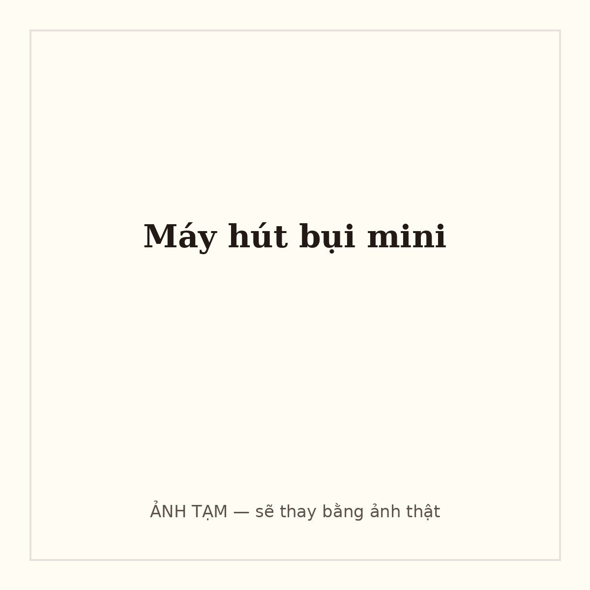 Máy hút bụi mini